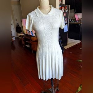 1930s Style Knit Dress